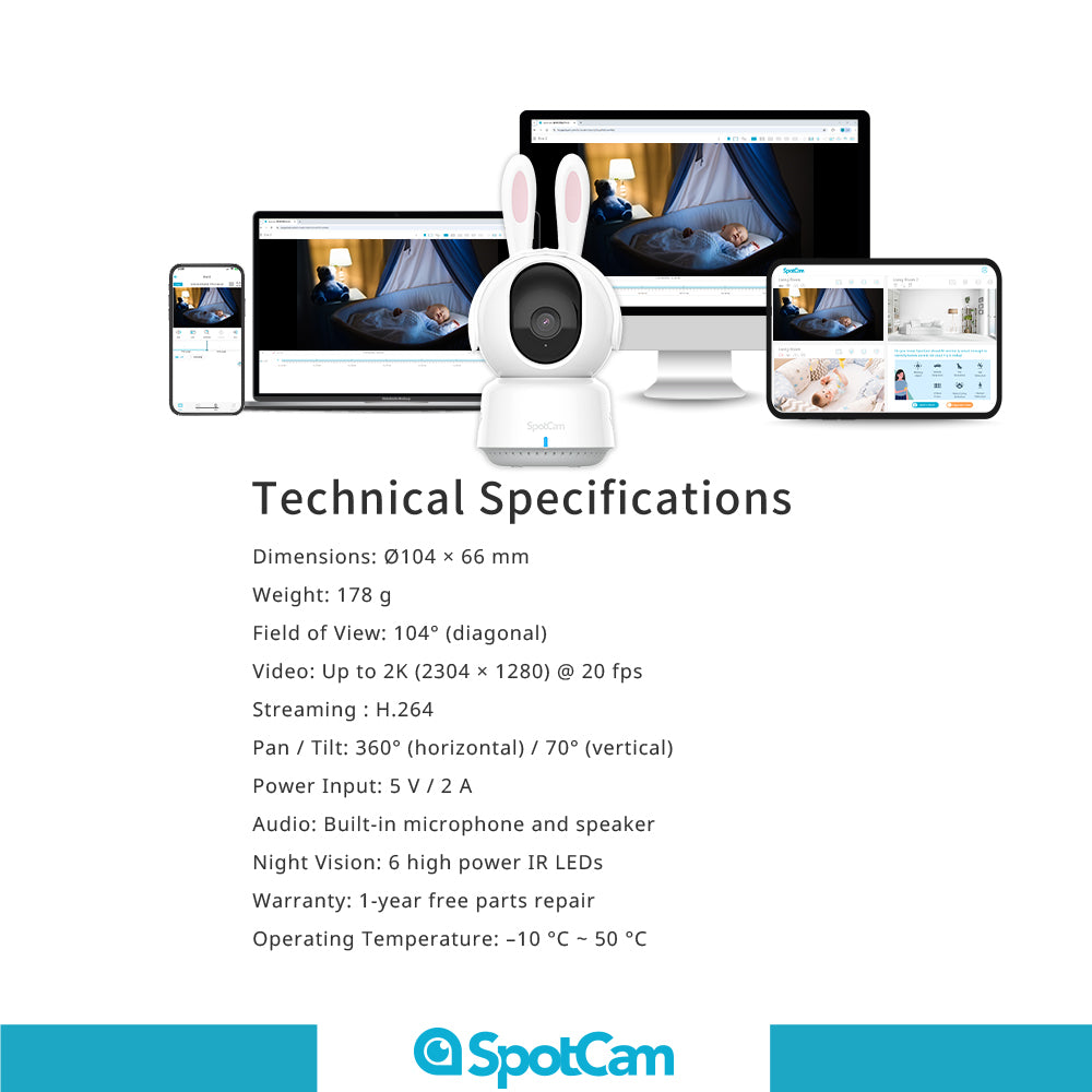 SpotCam BabyCam Pro