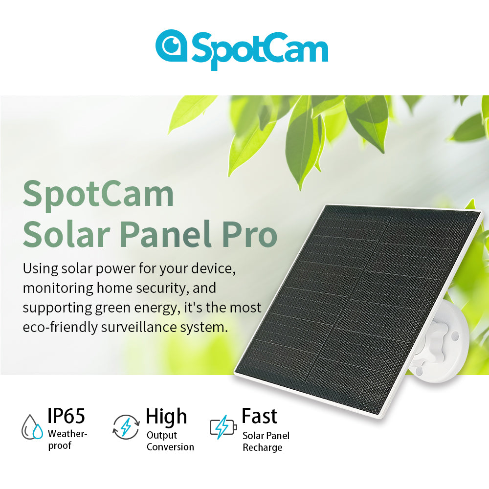 SpotCam Solar Panel Pro