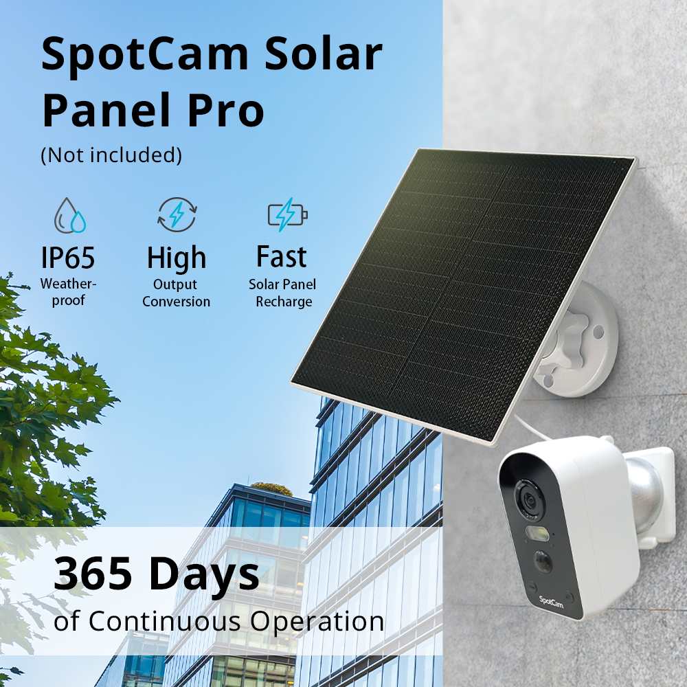 SpotCam Solo Pro - 4 Pack with Base Station