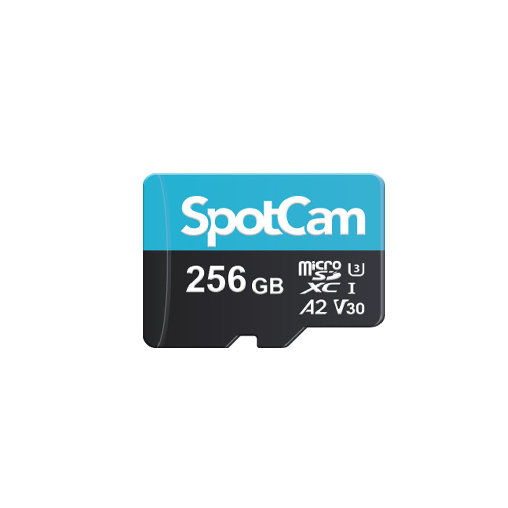 SpotCam 256GB Extreme microSDXC UHS-I Memory Card