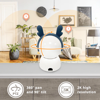 SpotCam Mibo + 1 Year Pet Care Bundle