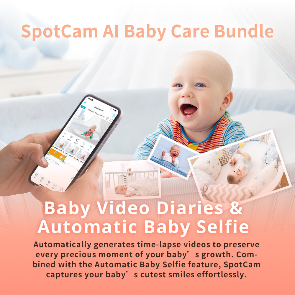 BabyCam Pro + 1 Year AI Babe Care Bundle