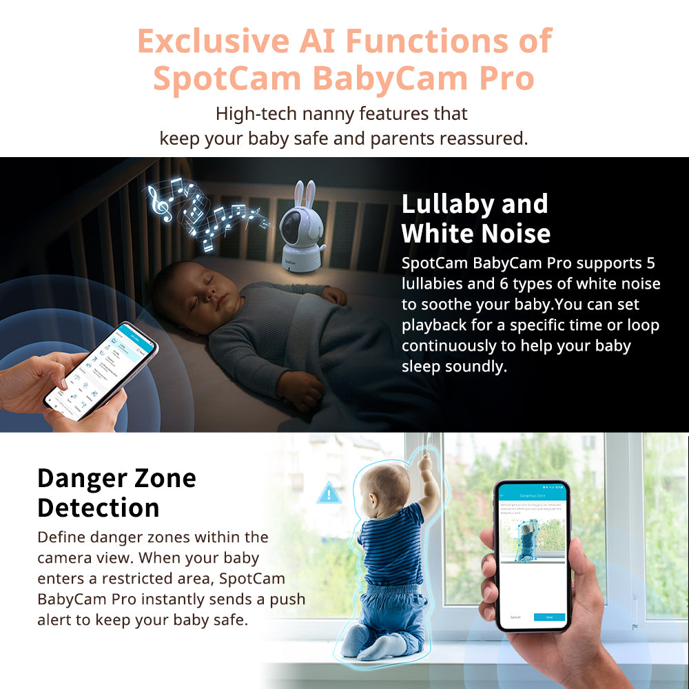 BabyCam Pro + 1 Year AI Babe Care Bundle