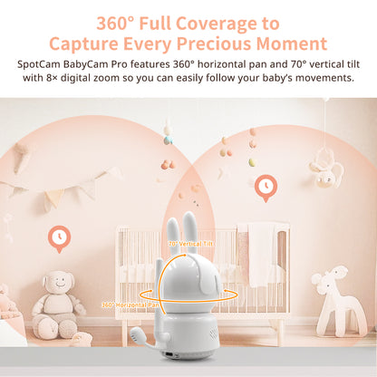 BabyCam Pro + 1 Year AI Babe Care Bundle