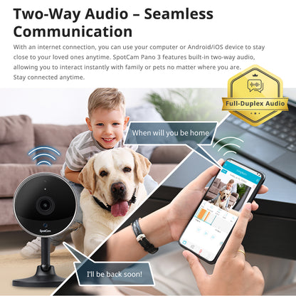 SpotCam Pano 3