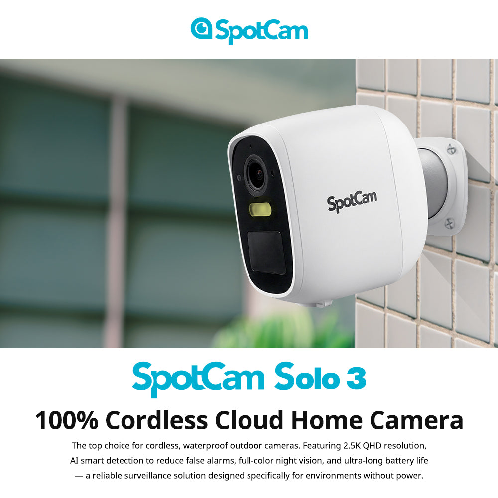 SpotCam Solo 3
